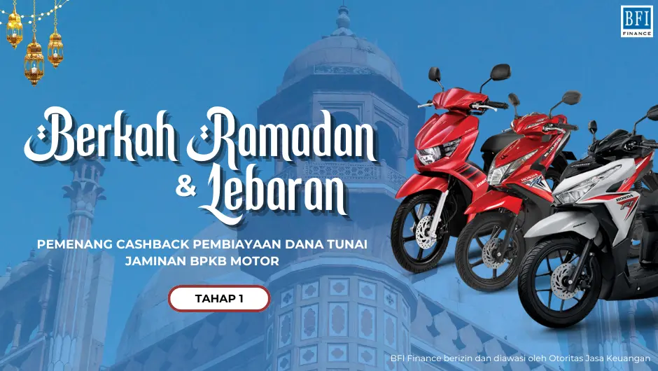 Pemenang Cashback Pembiayaan Dana Tunai Jaminan BPKB Motor - Periode Ke-1